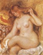 Bather with Long Blonde